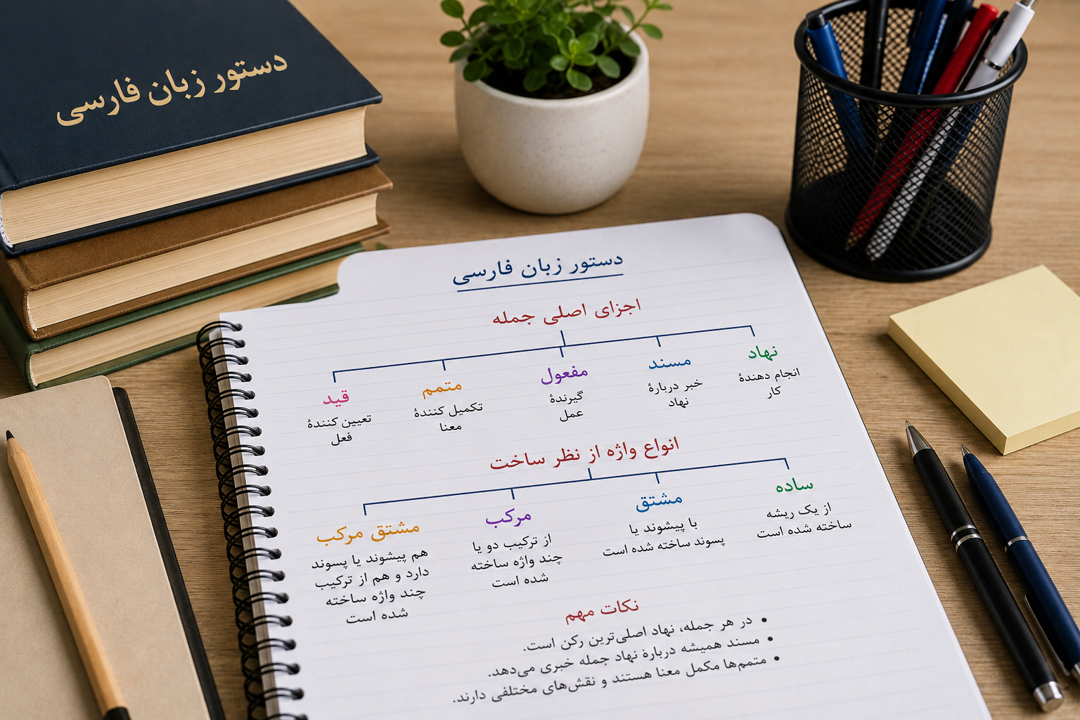 روش یادگیری دستور زبان فارسی - مرجان نمازیان